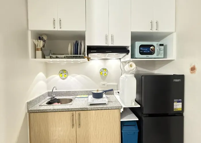 アパート Espasyo De Cebu Two Bedroom Near Oakridge Banilad Cebu マンダウエ・シティ