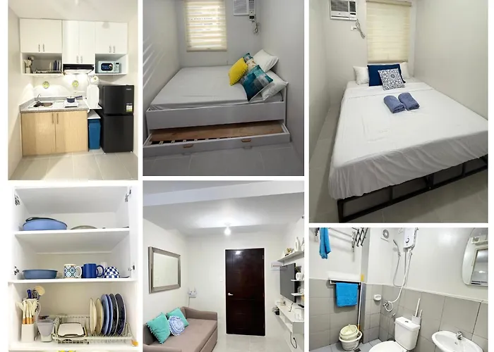 アパート Espasyo De Cebu Two Bedroom Near Oakridge Banilad Cebu マンダウエ・シティ